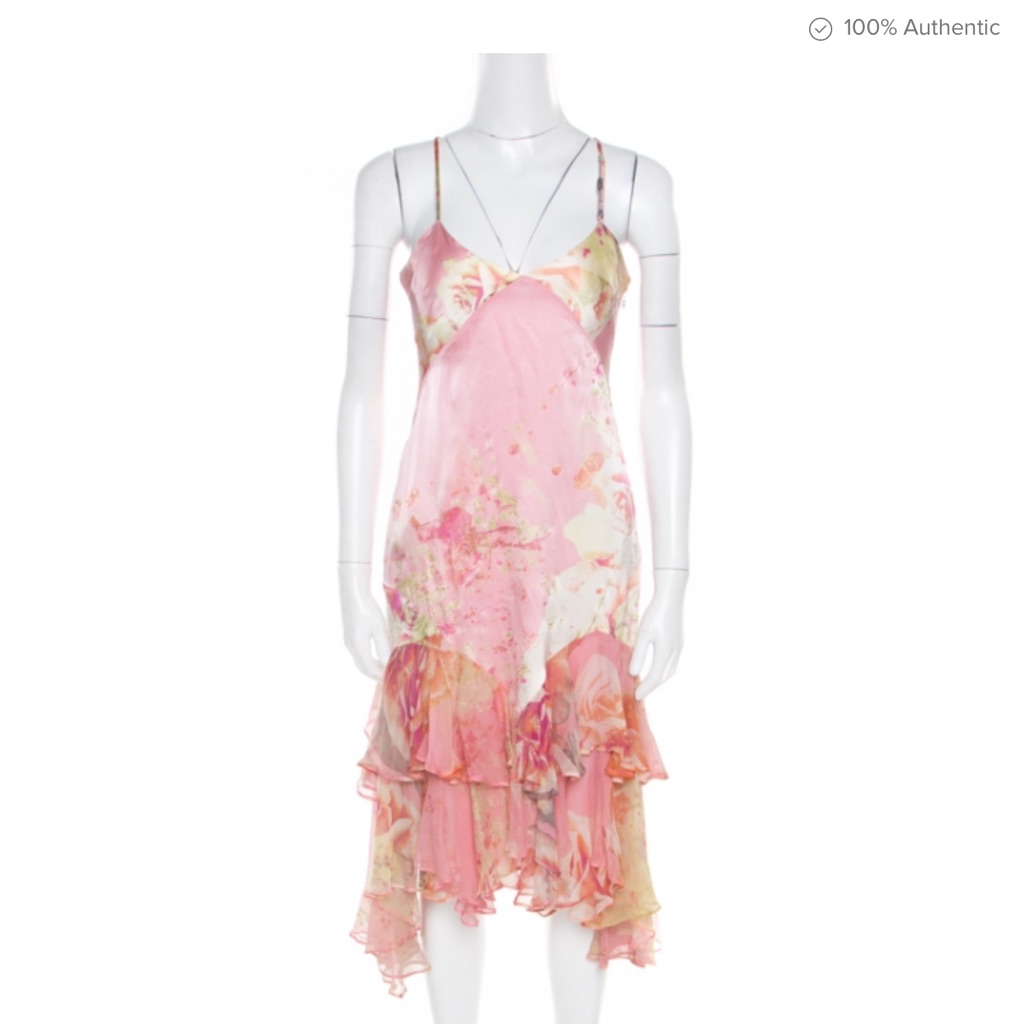 Vintage Roberto Cavalli Floral Dress — image 3 of 8